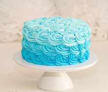 Load image into Gallery viewer, Piped Ombre Smash Cake
